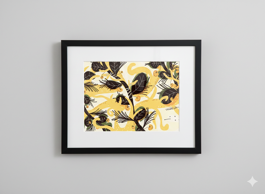 Ormens glada frukt 40x50cm