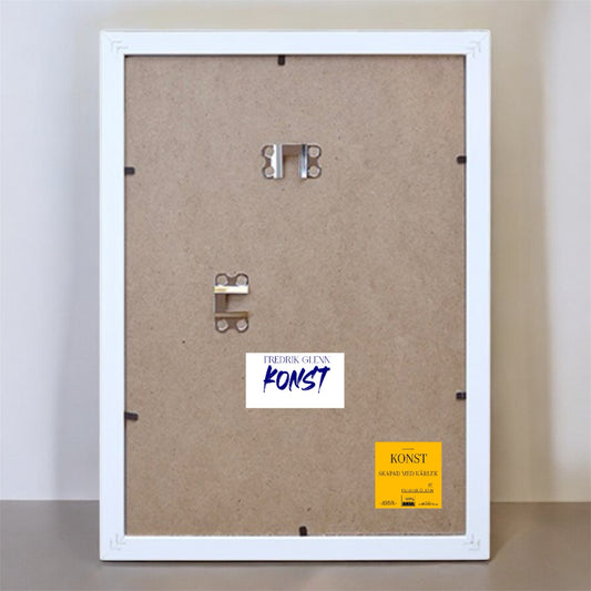 Älgarna på vägen 30x40cm