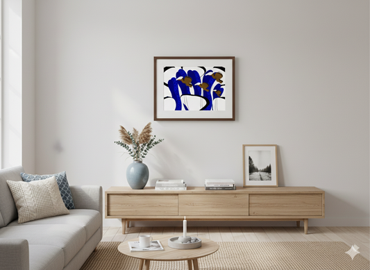 Fantasifågelns väg 40x50cm