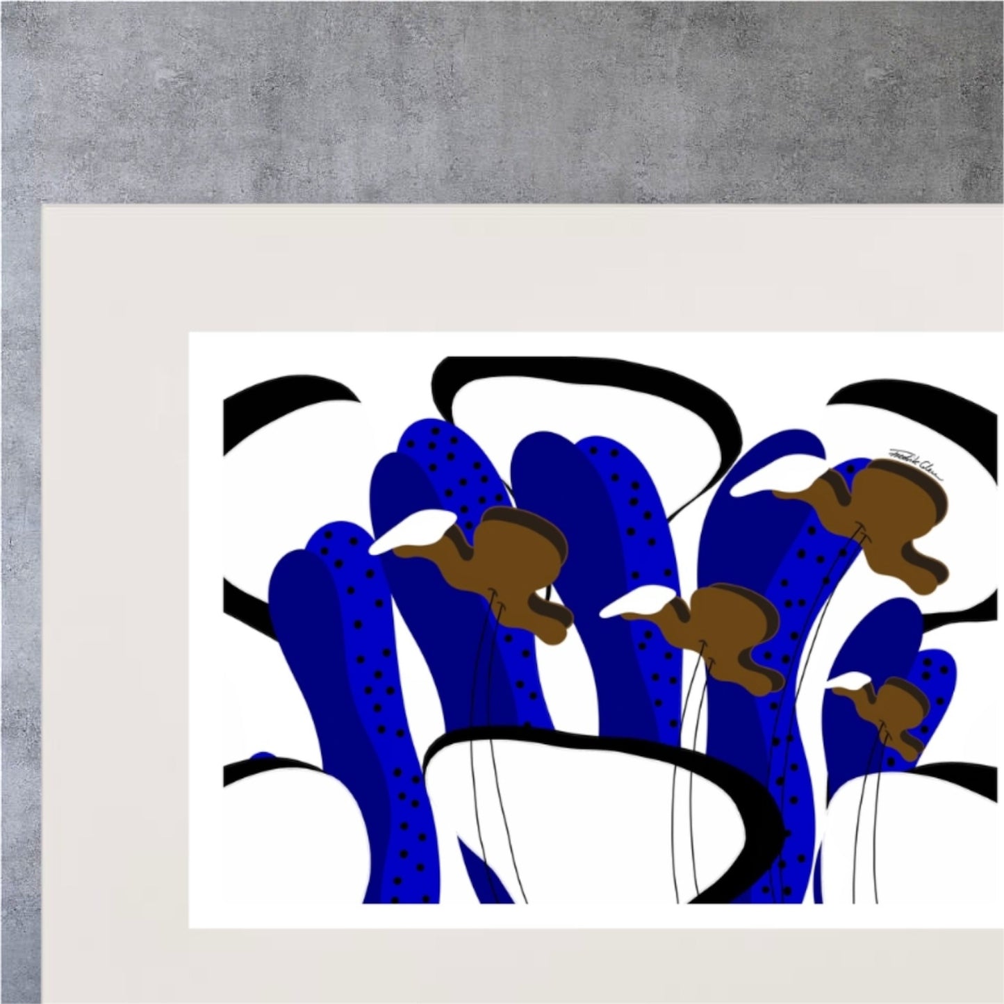 Fantasifågelns väg 40x50cm