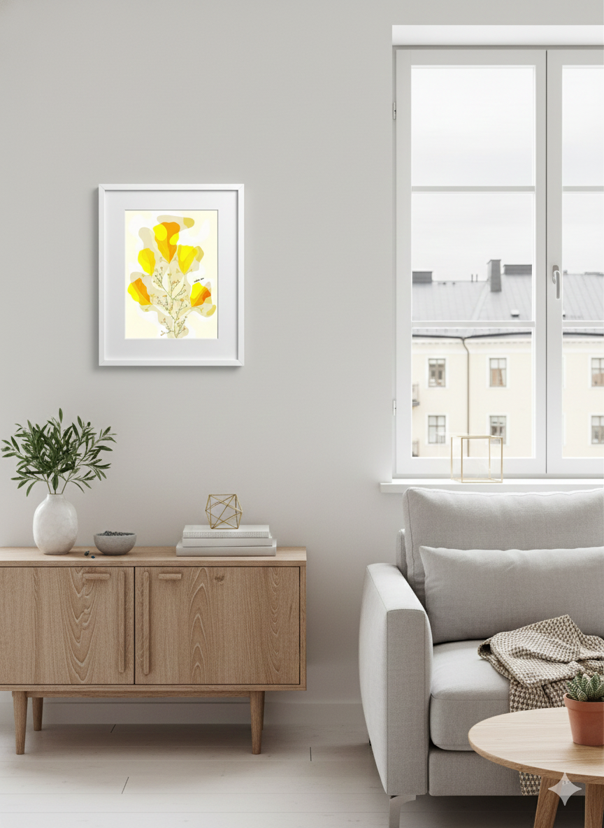 Växer med solen 30x40cm