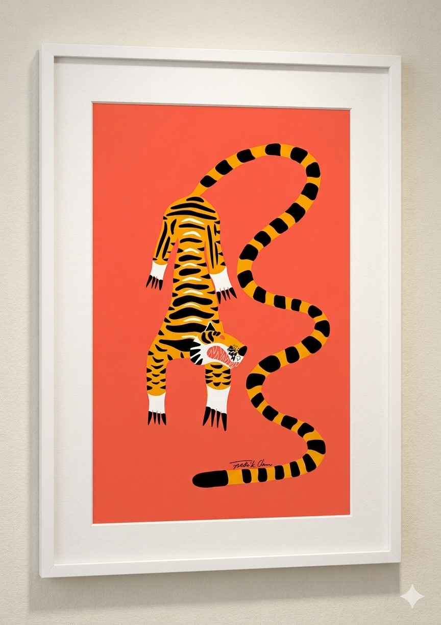 Långsvansad Tiger