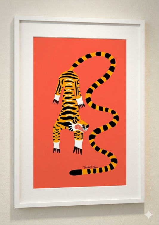 Långsvansad Tiger